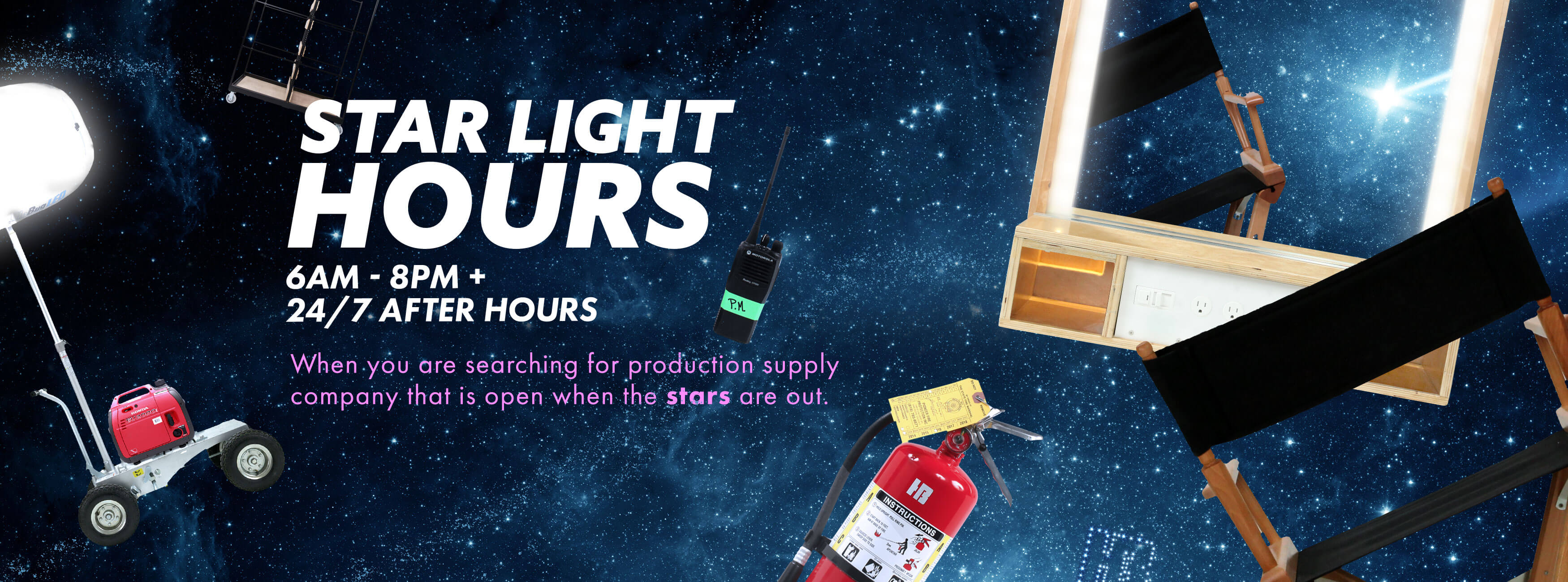 Production Supplies Film Los Angeles Hot Bricks