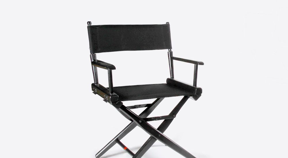 Chair – Director Short ALL BLACK
