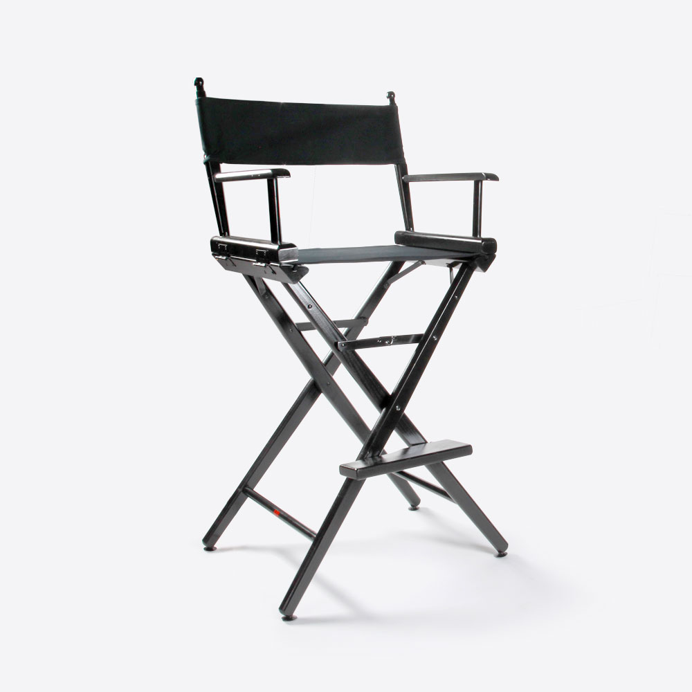 Chair Director Tall ALL BLACK