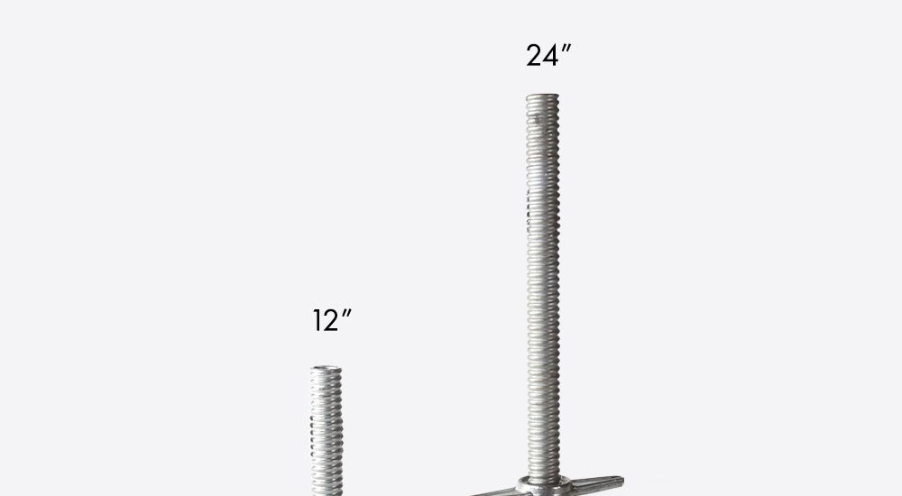 Steel Deck Screw Jack (Leveler) – 12” & 24″