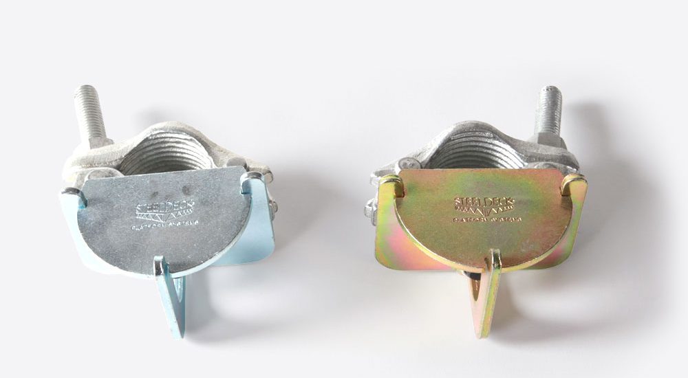 Steel Deck Coupler (Crows Feet)- Left & Right